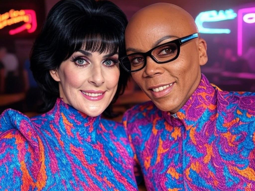 Enya and RuPaul 1