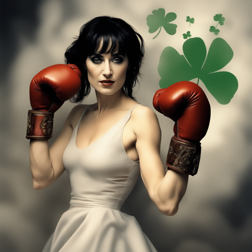 Enya sly muscly Irish boxer 